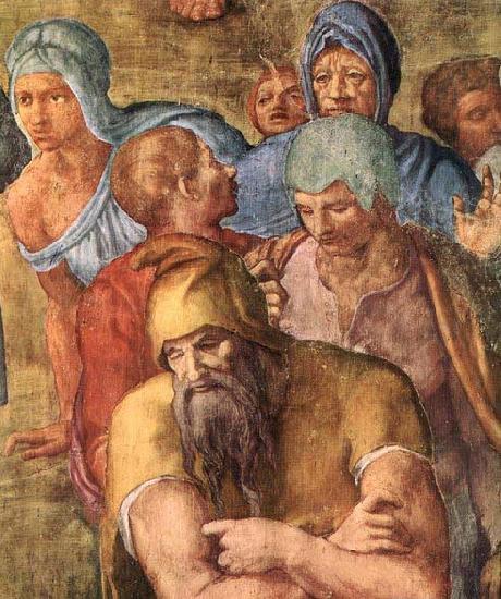 Michelangelo Buonarroti Martyrdom of St Peter oil painting image